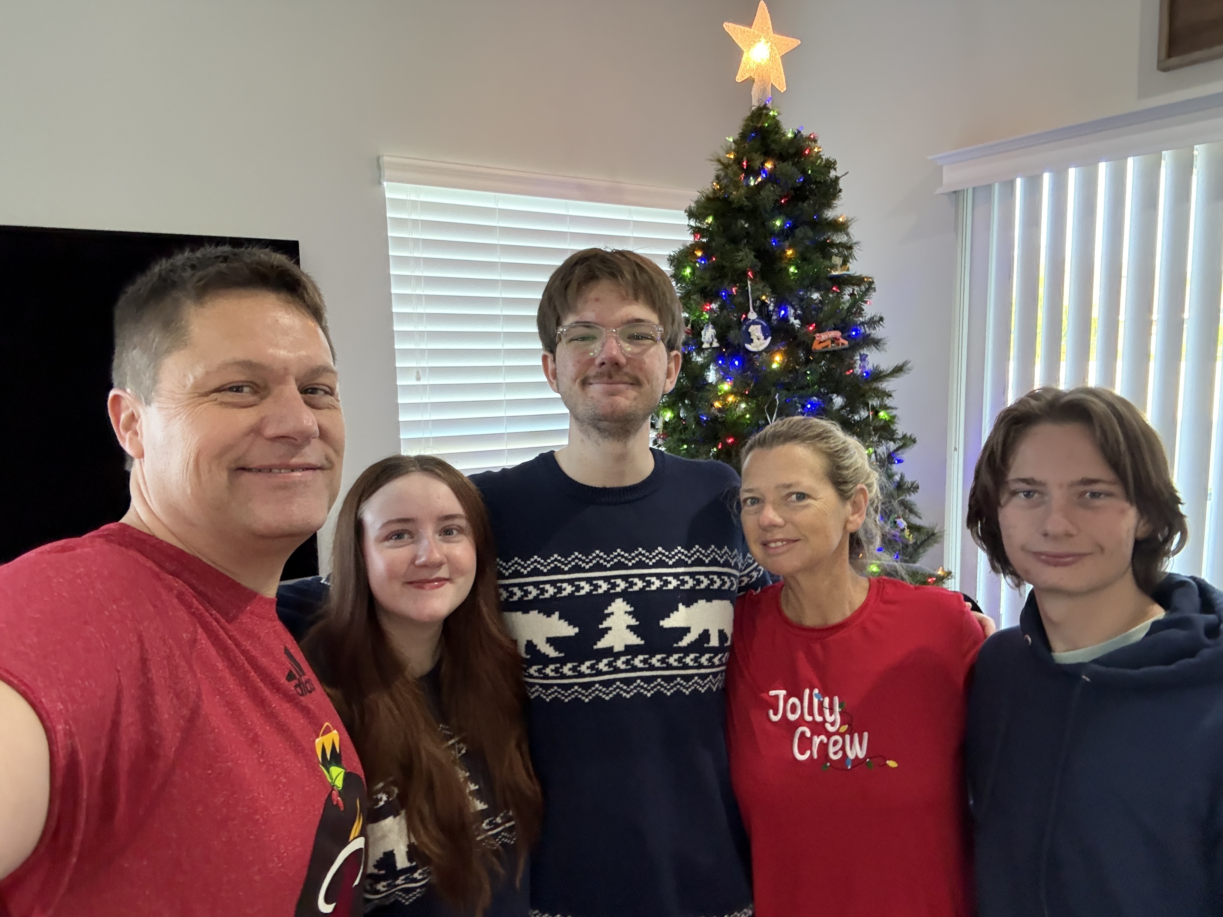 Brian Swiger and family — Christmas 2025