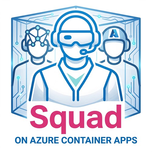 Squad on Azure Container Apps Logo