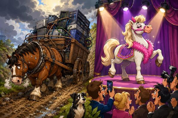 The Show Pony and the Workhorse: The Visibility Tax in the Age of AI